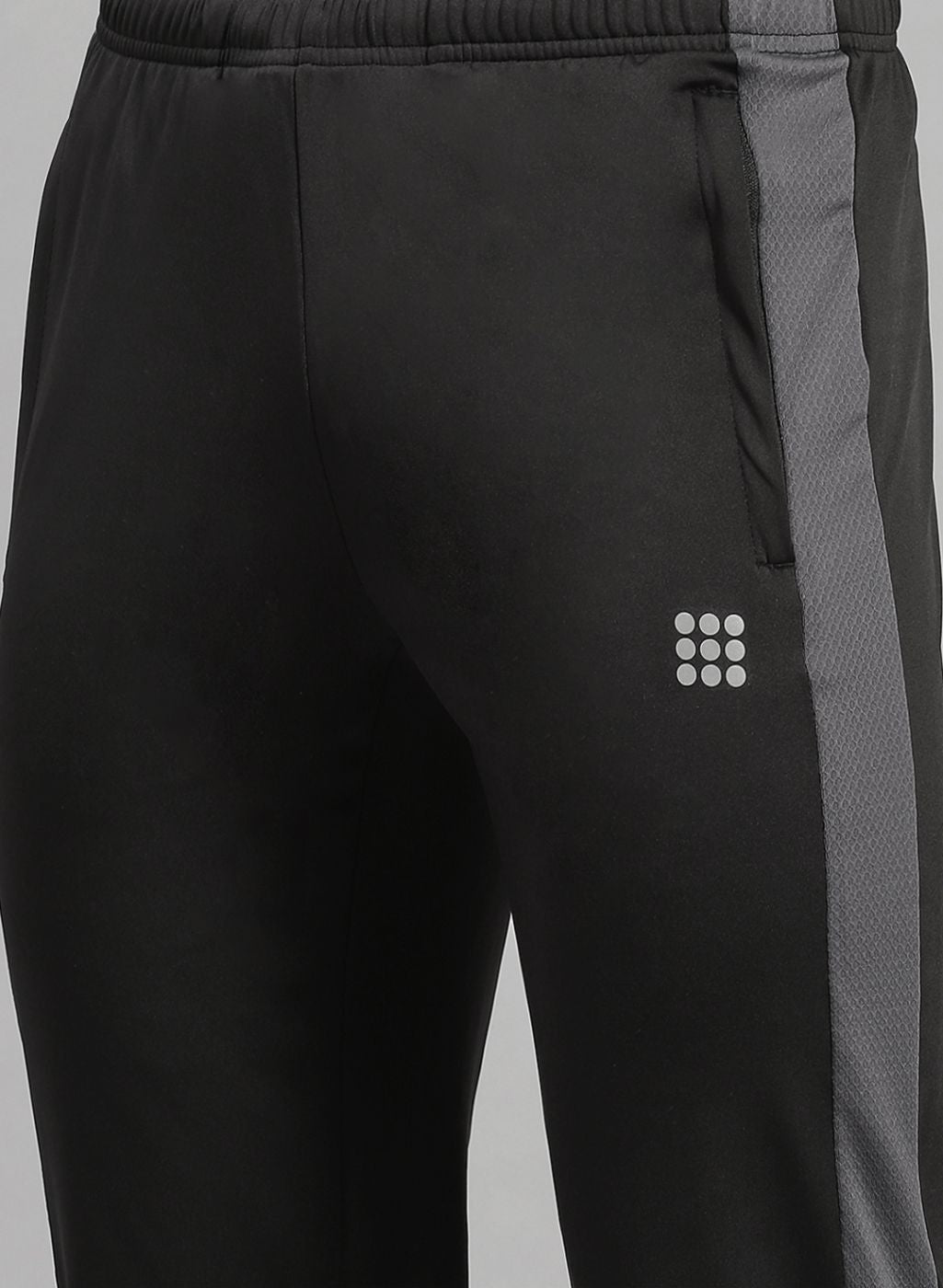 Men Black Regular Fit Lower