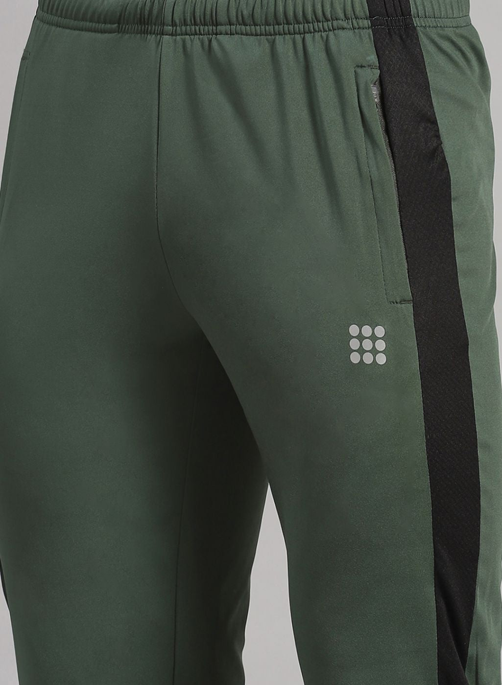Men Olive Regular Fit Lower