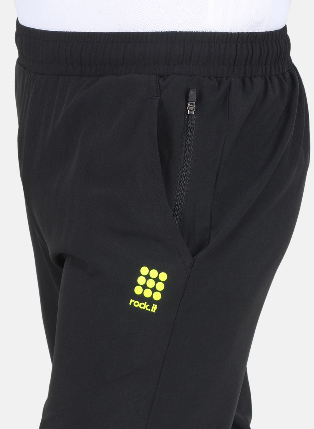 Rock-it Men Black Regular Fit Lower