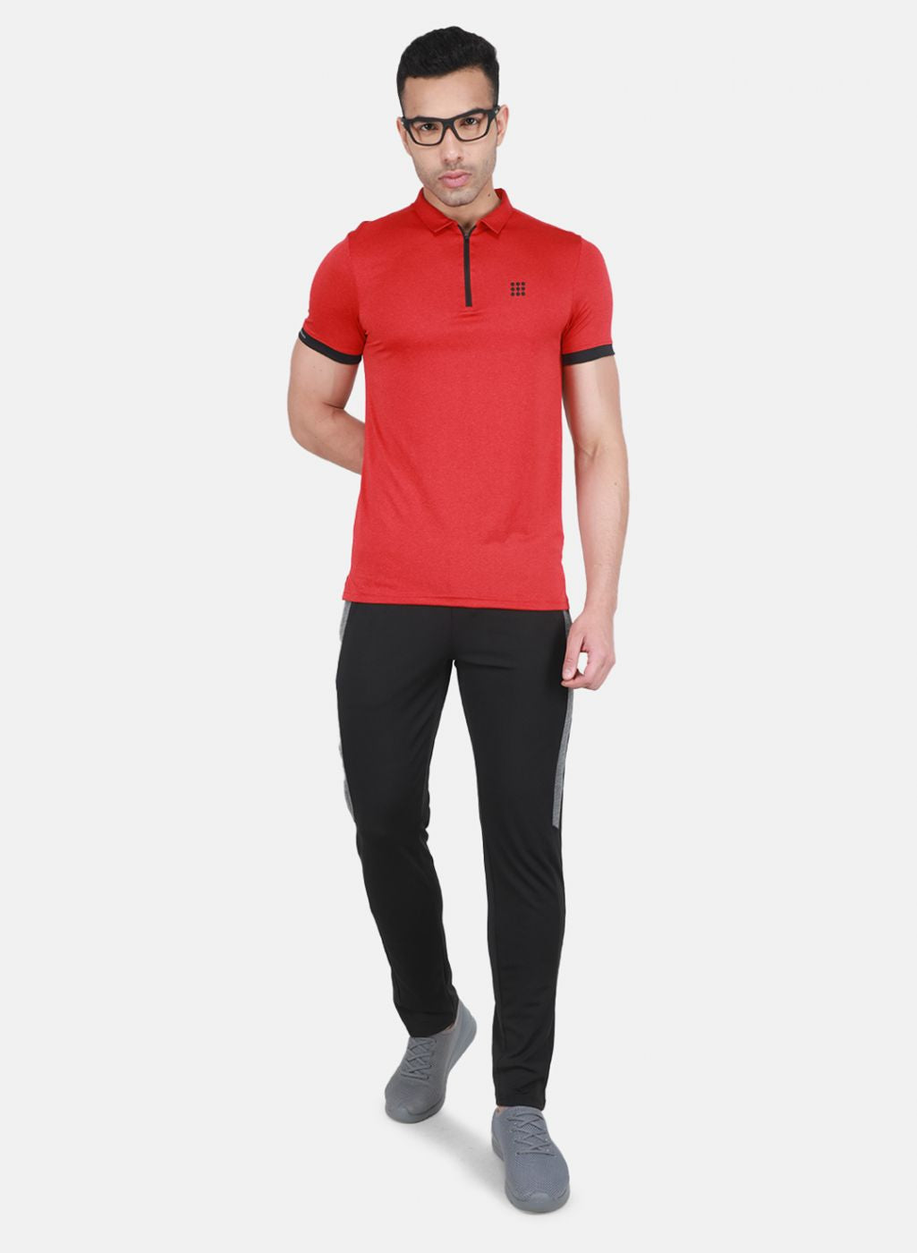 Rock-it Men Black Regular Fit Lower