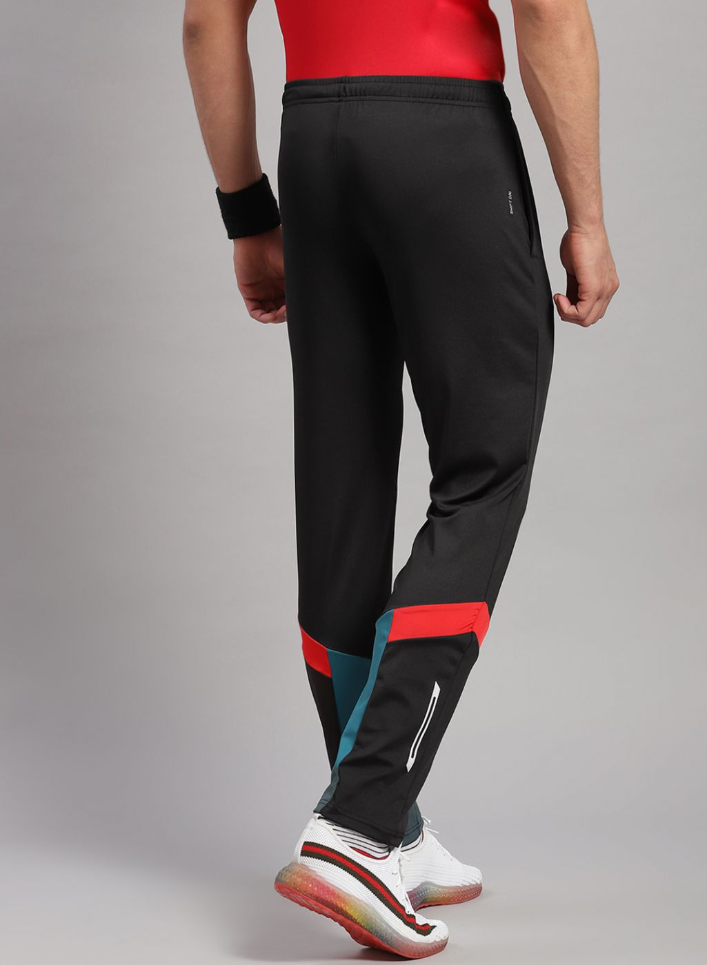 Men Black Regular Fit Lower