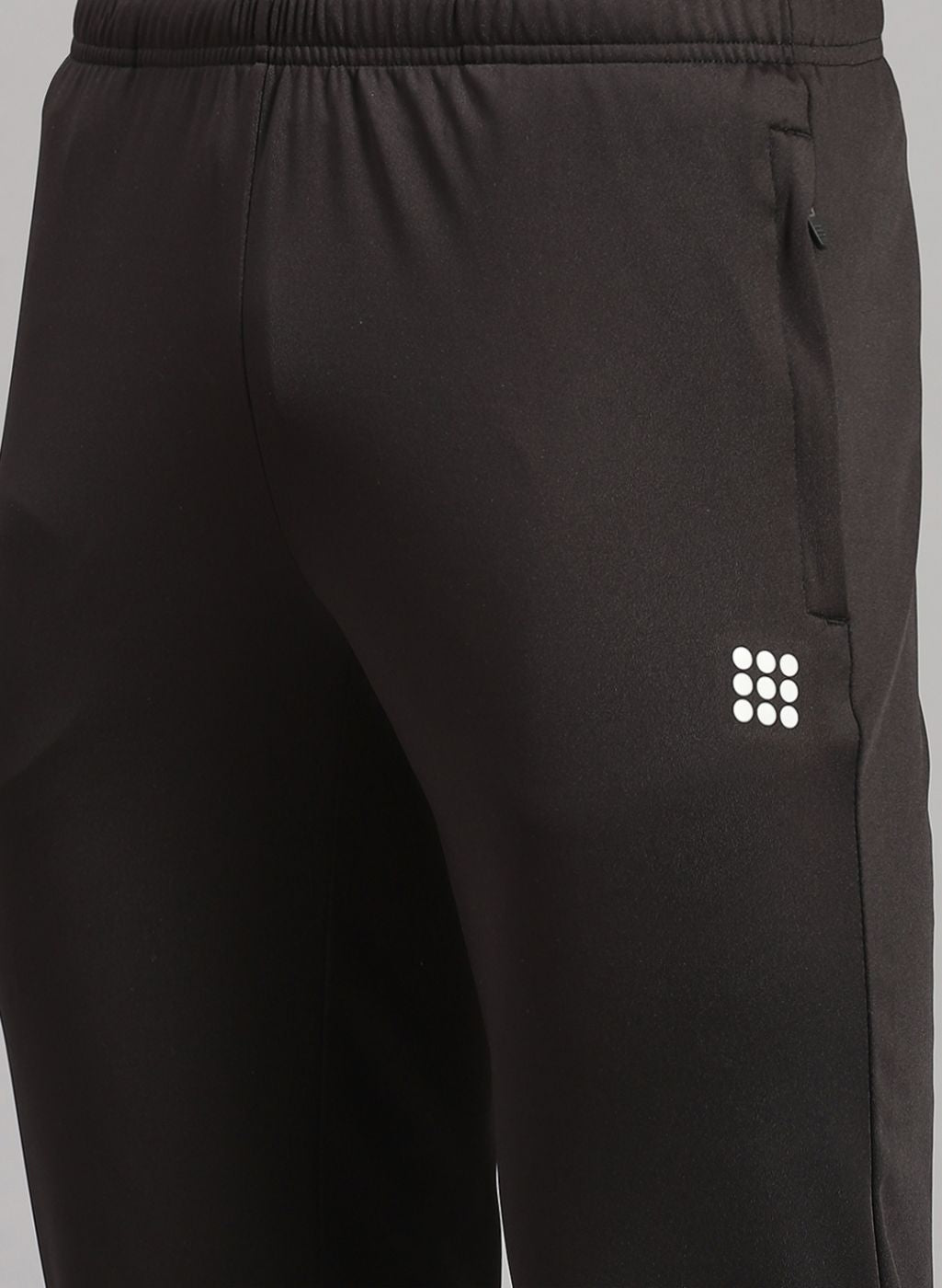 Men Black Regular Fit Lower