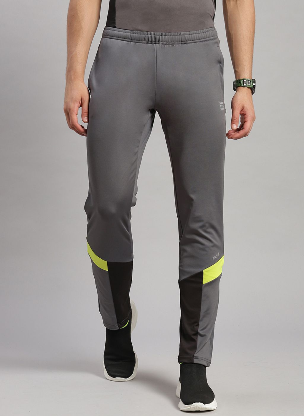 Men Grey Regular Fit Lower