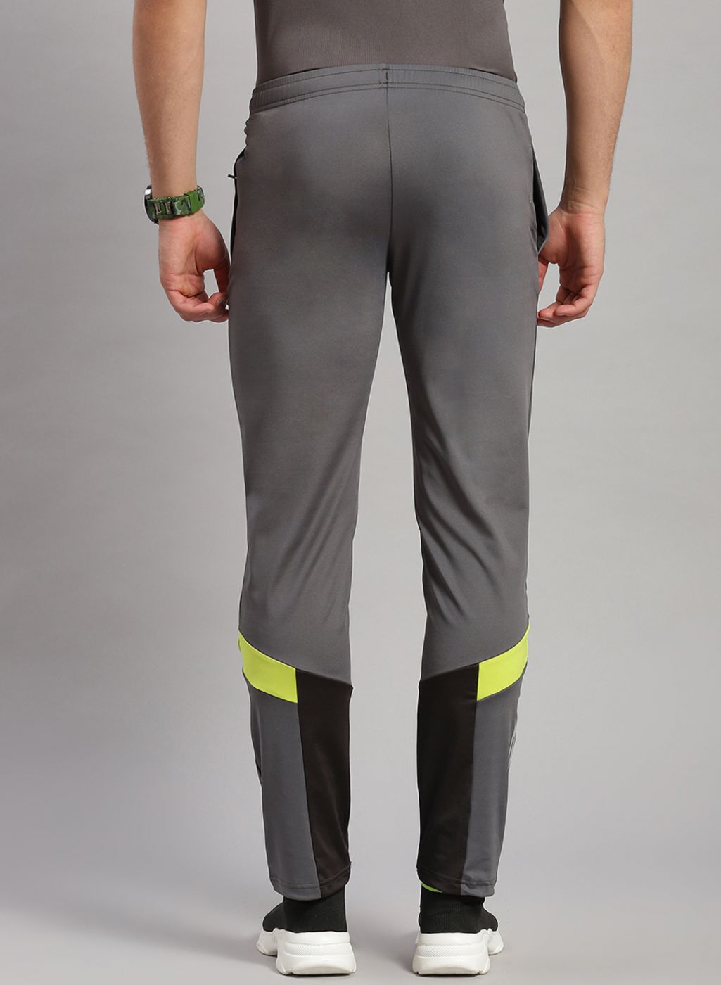 Men Grey Regular Fit Lower