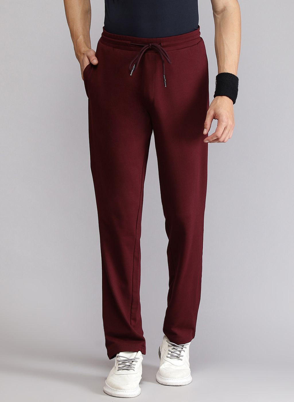 Rock-it Men Burgundy Smart Fit Lower