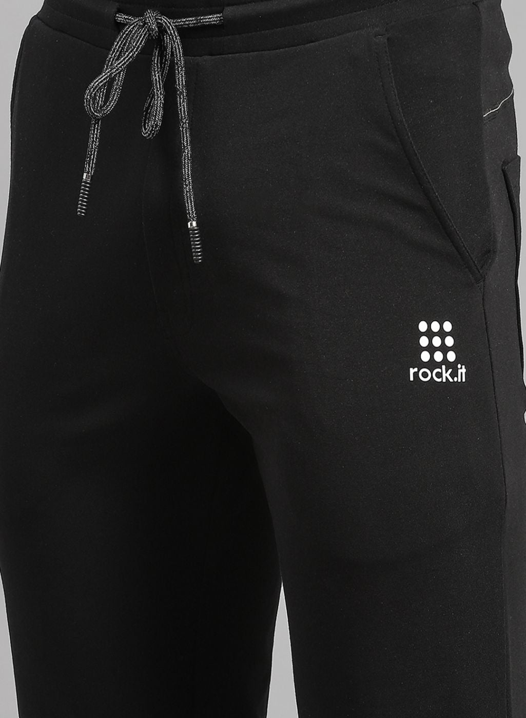 Men Black Smart Fit Lower