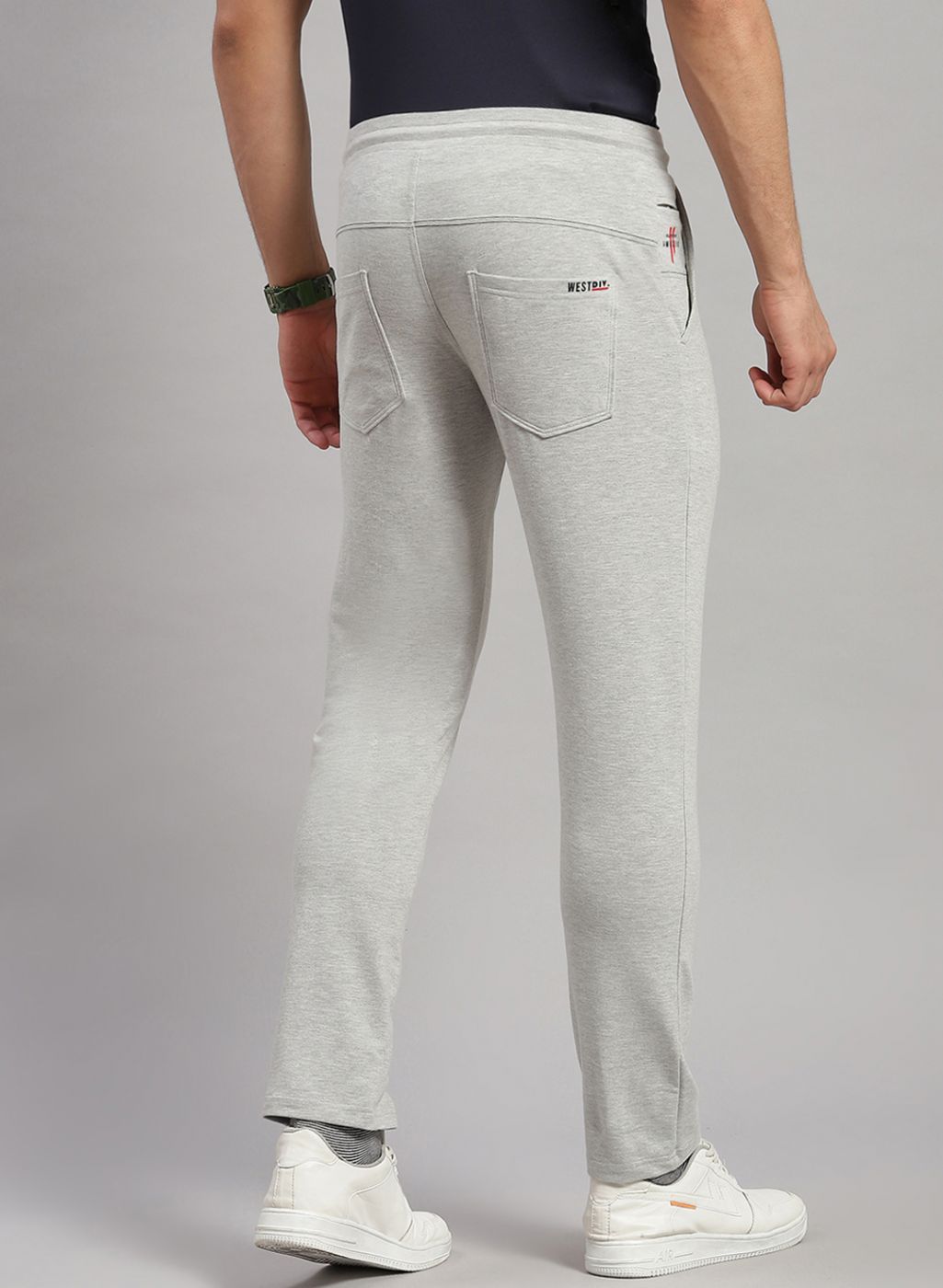 Men Grey Smart Fit Lower