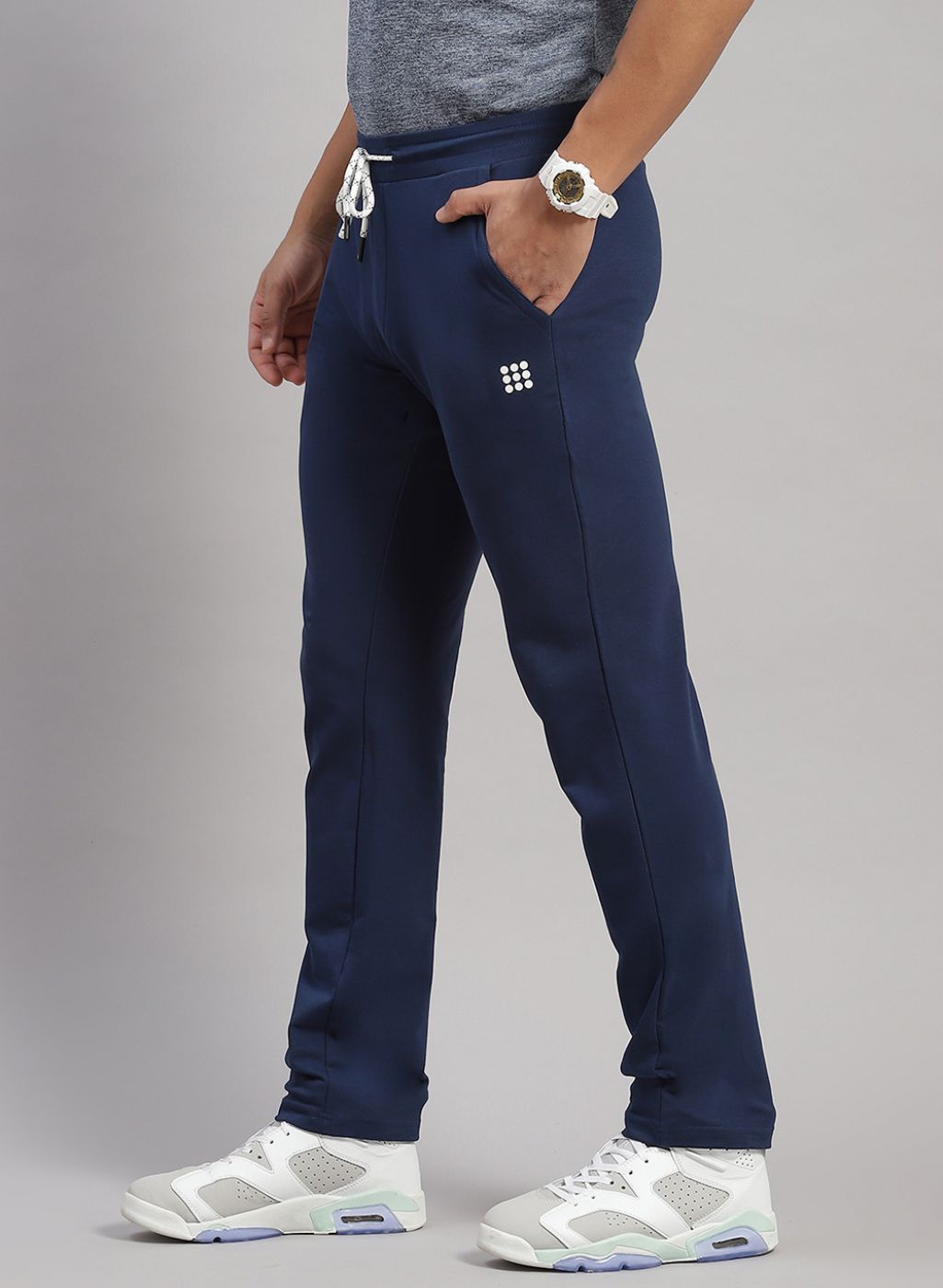 Men Blue Smart Fit Lower