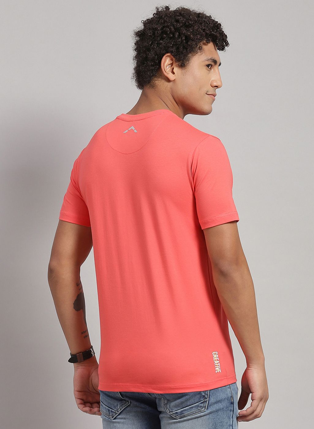 Men Yellow Solid T-Shirt 2 Pc