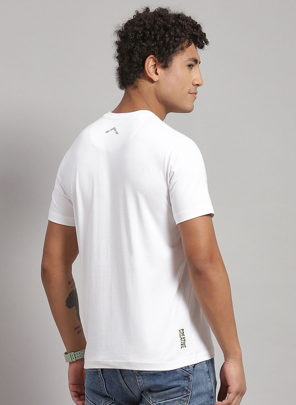 Men Blue Solid T-Shirt 2 Pc