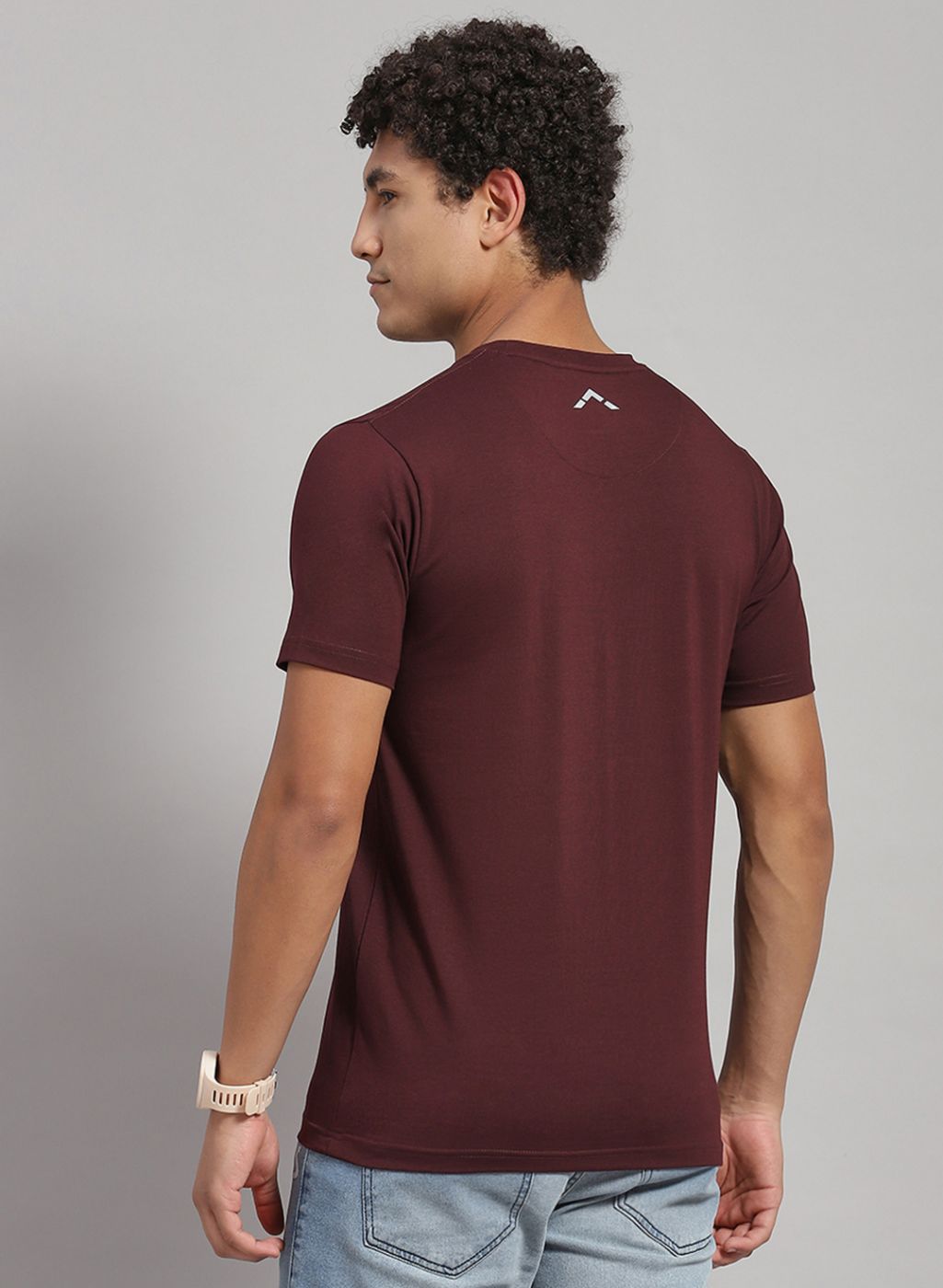 Men Green Solid T-Shirt 2 Pc
