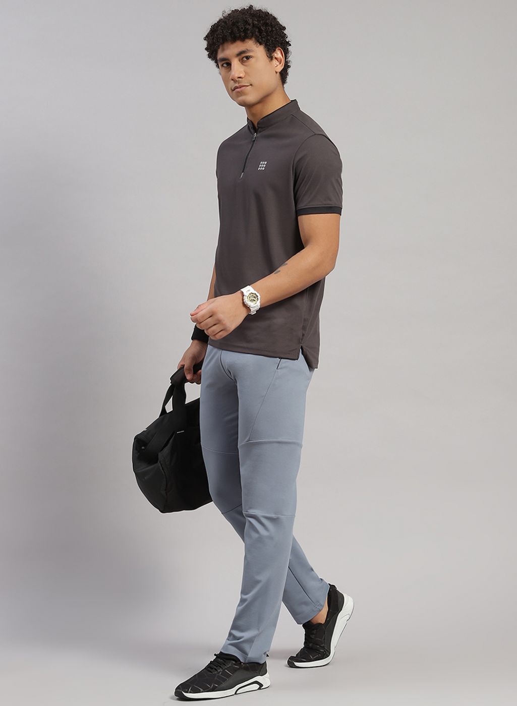 Men Blue Regular Fit Lower