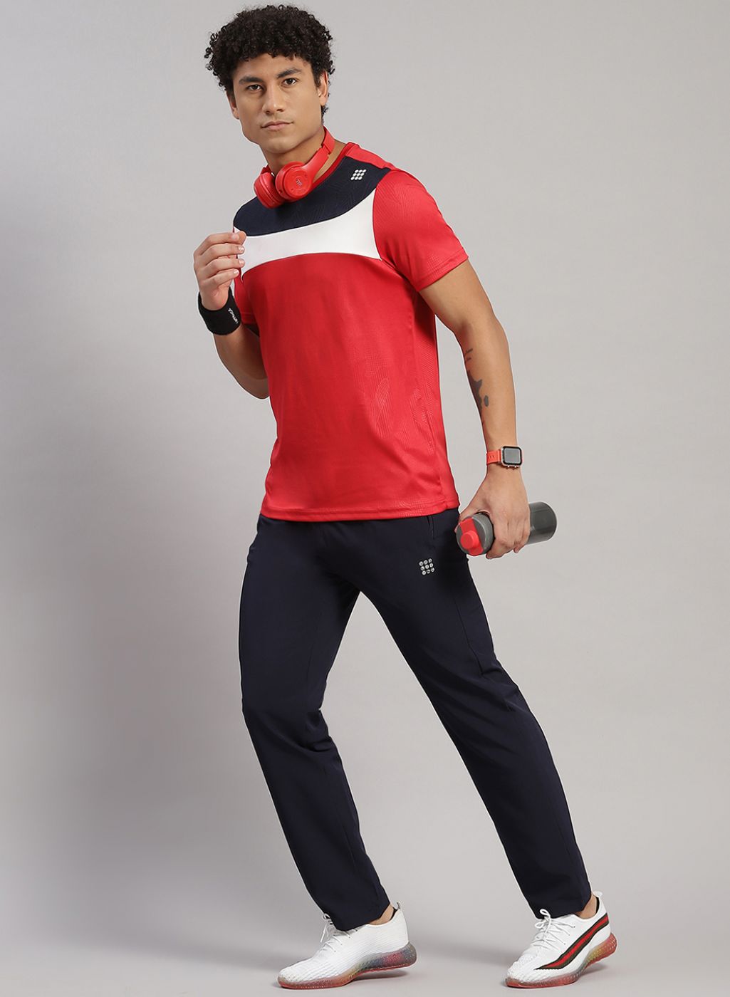 Men NAvy Blue Regular Fit Lower