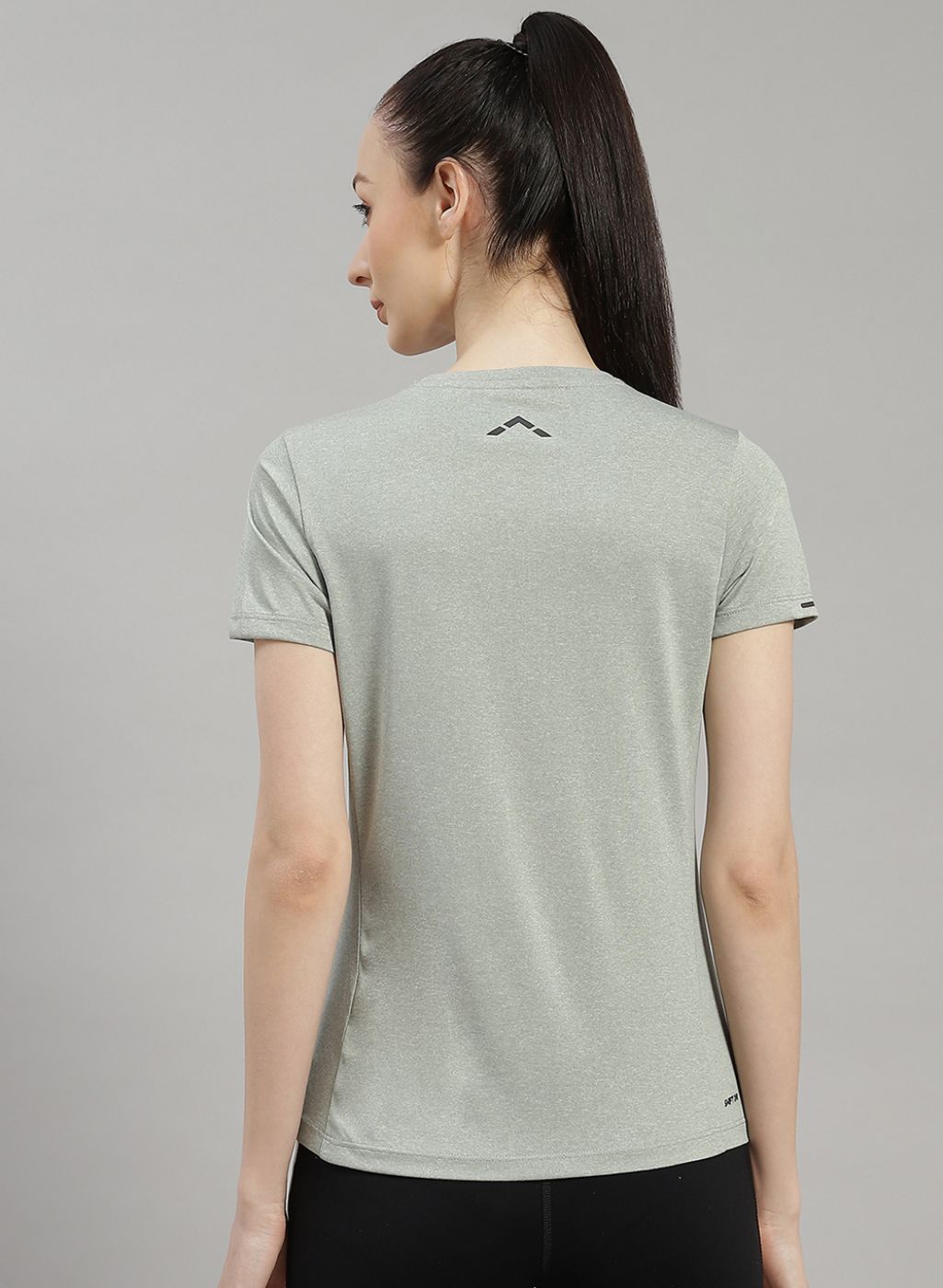 Women Grey Solid Top