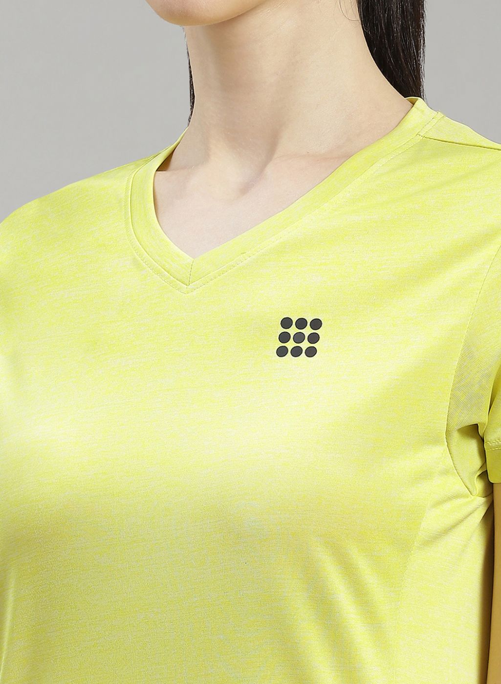 Women Green Solid Top