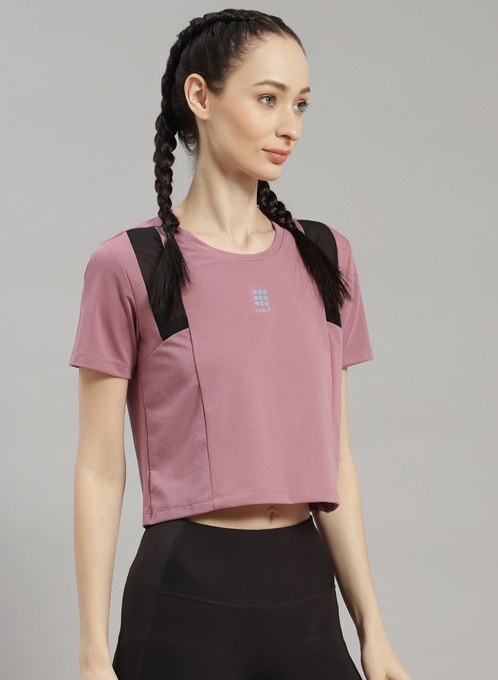 Women Purple Solid Top