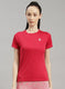 Women Red Solid Top