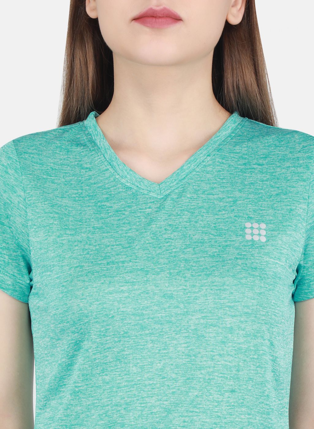 Women Sea Green Solid Top