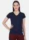 Rock-it Women NAvy Blue Solid Top
