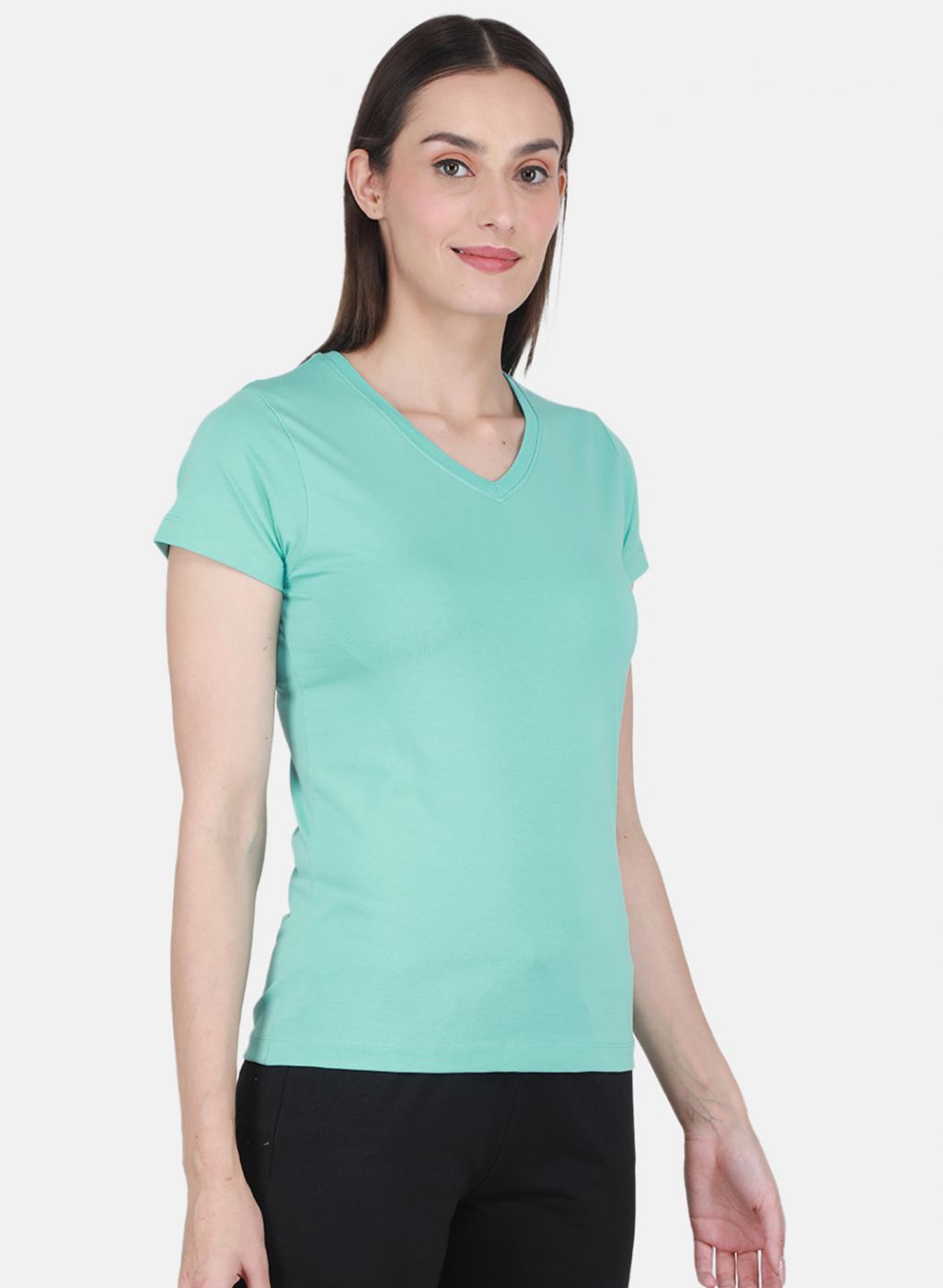 Rock-it Women Turquoise Blue Solid Top