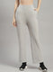 Women Grey Solid Trackpant