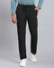Rock.it Men Black Solid Regular Fit Winter Lower