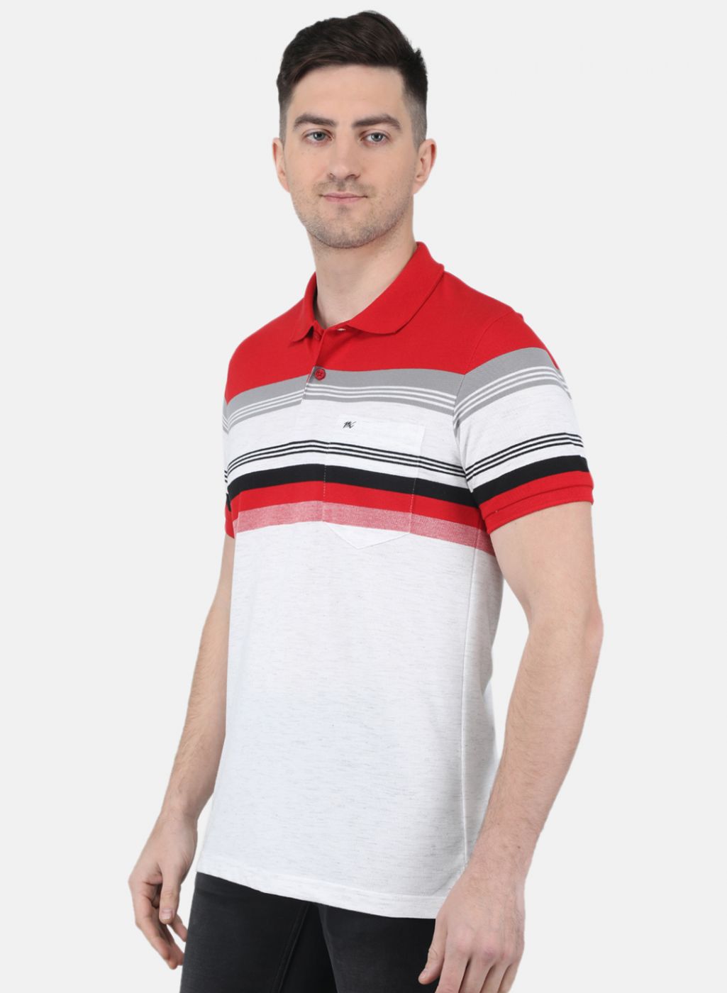 Men Red Printed T-Shirt