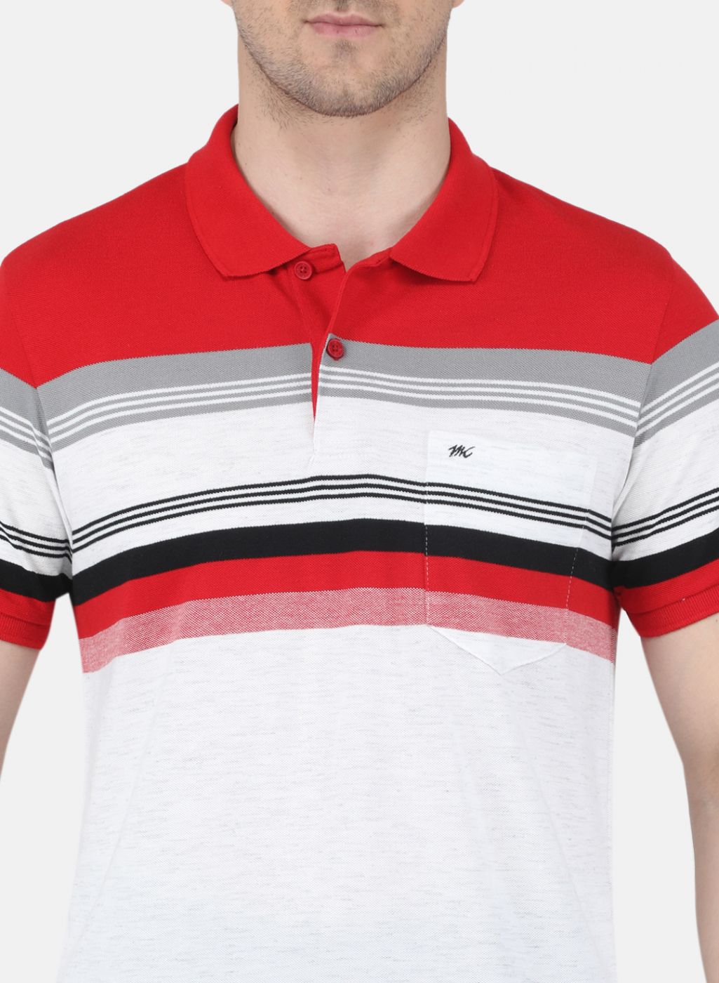 Men Red Printed T-Shirt