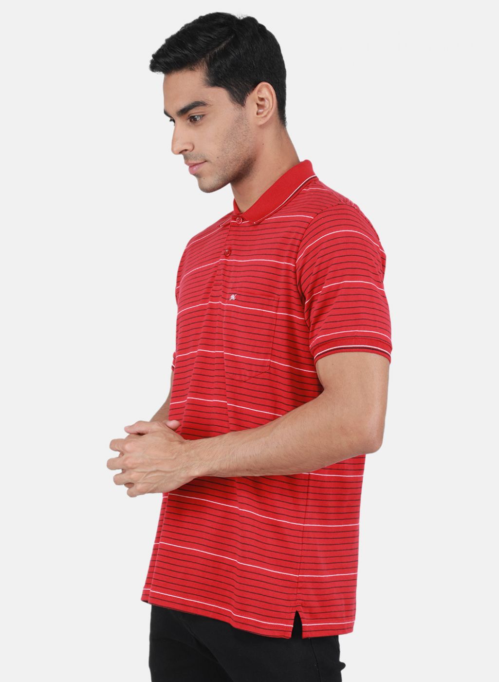 Men Red Printed T-Shirt