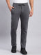 Men Grey Printed Regular Fit Winter Lowers