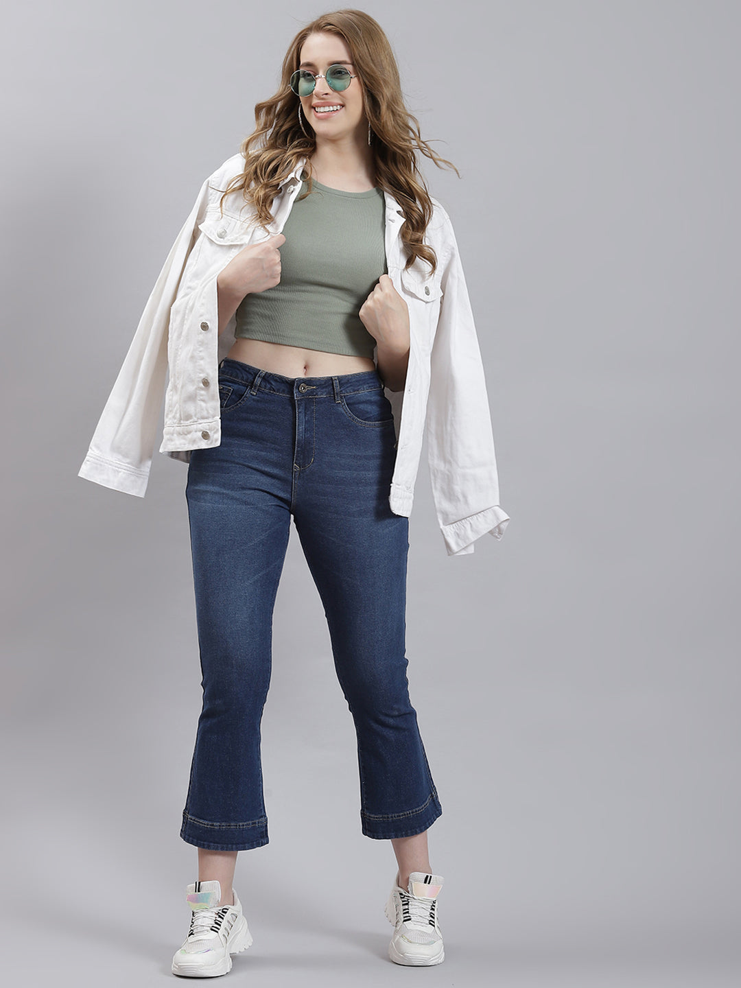 Women Blue Slim Fit Denim