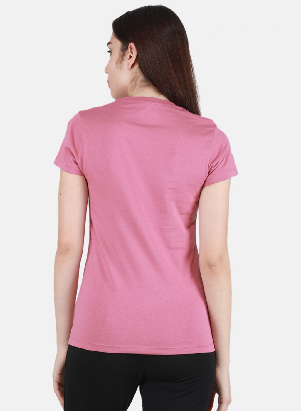 Women Off White & Pink Solid Top 2 Pc Set