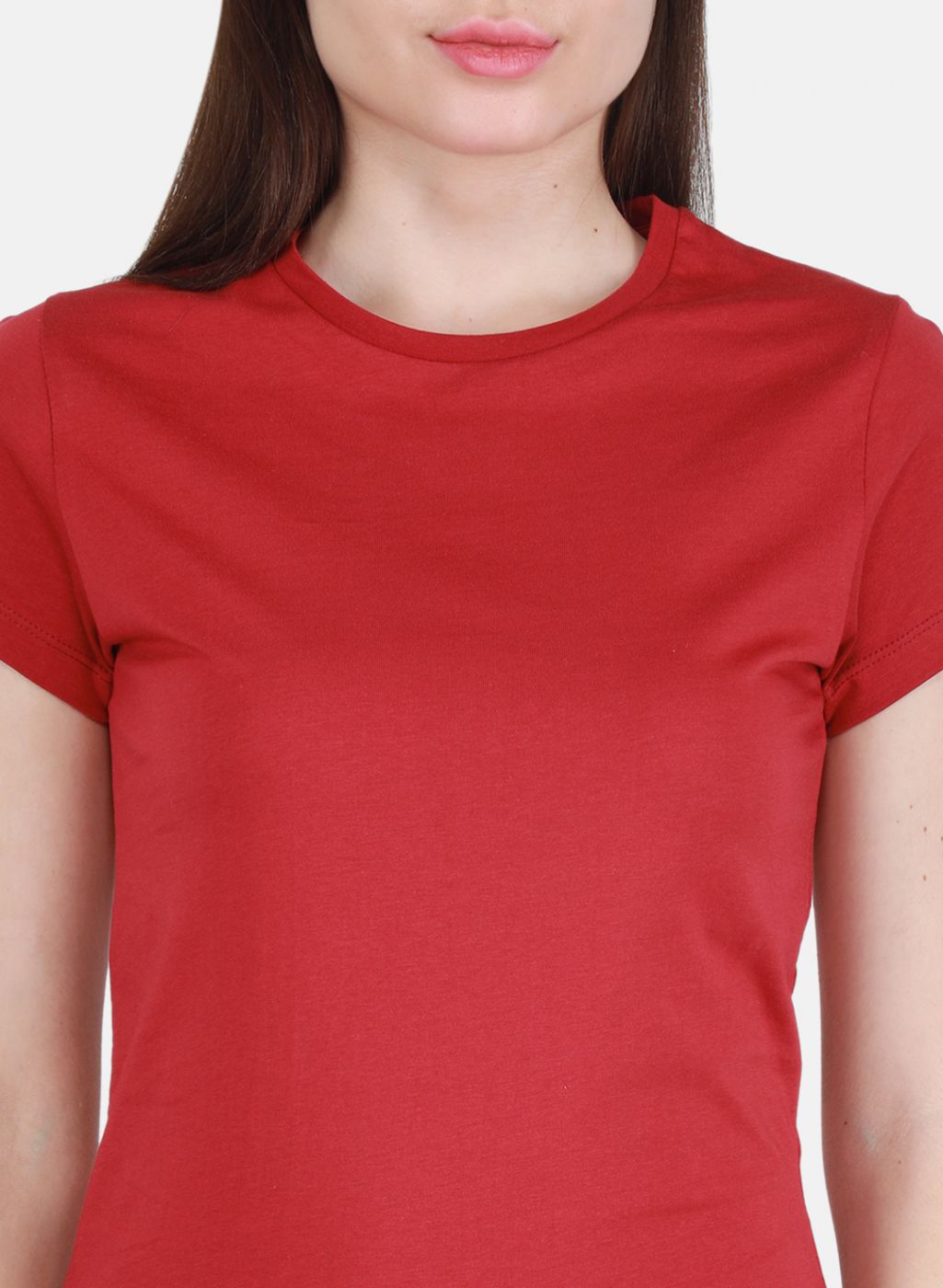 Women Maroon & Black Solid Top 2 Pc Set