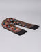 Women Brown Self Design Stole