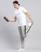 Men Grey Plain Regular Fit Lower