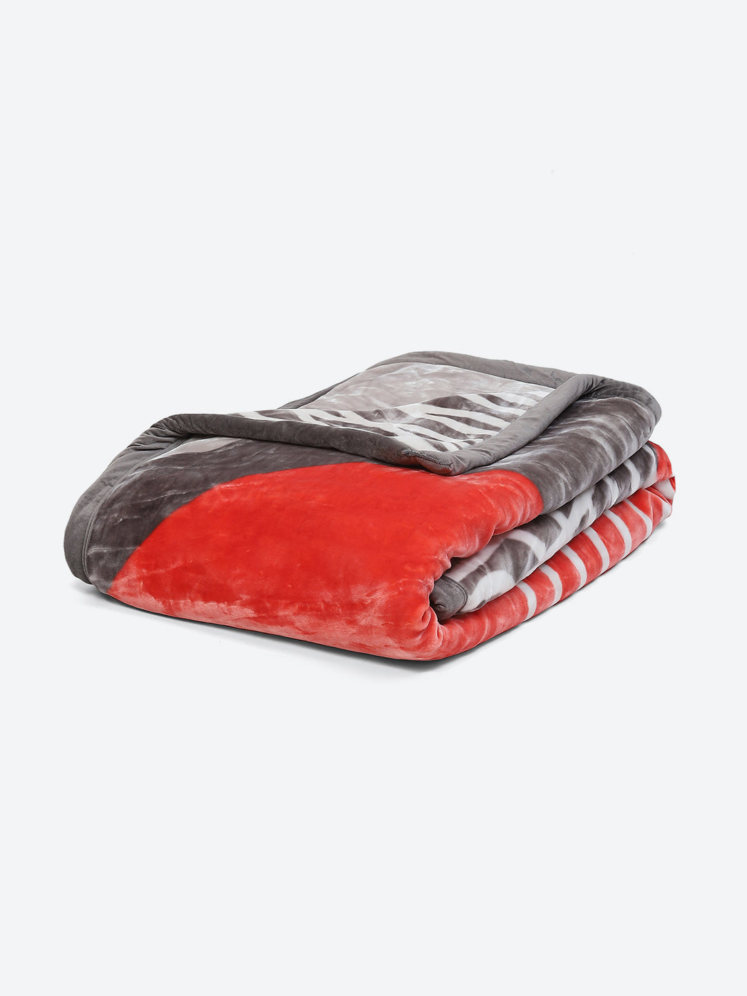 Printed Double Bed Blanket for Heavy Winter -2 Ply