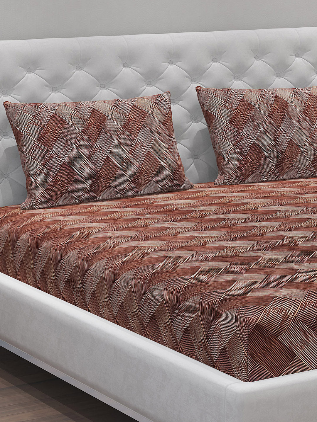 MOCA by Monte Carlo 120 GSM Microfibre Double Bedsheet with 2 Pillow Covers