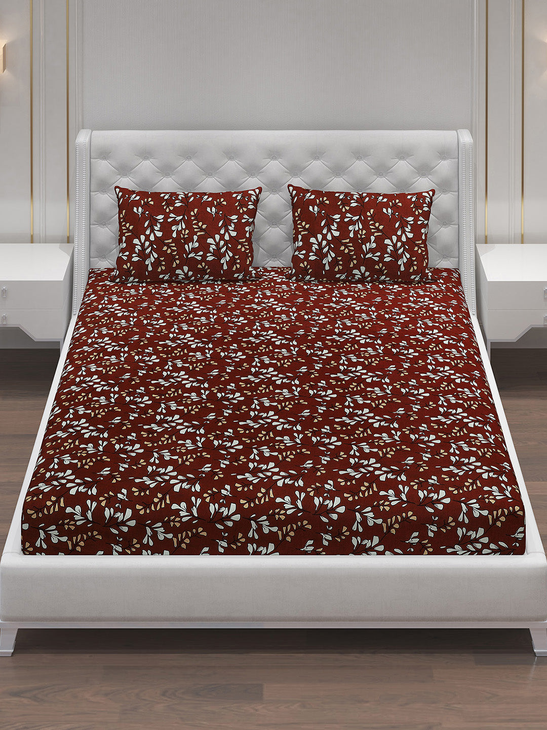 MOCA by Monte Carlo 120 GSM Microfibre Double Bedsheet with 2 Pillow Covers