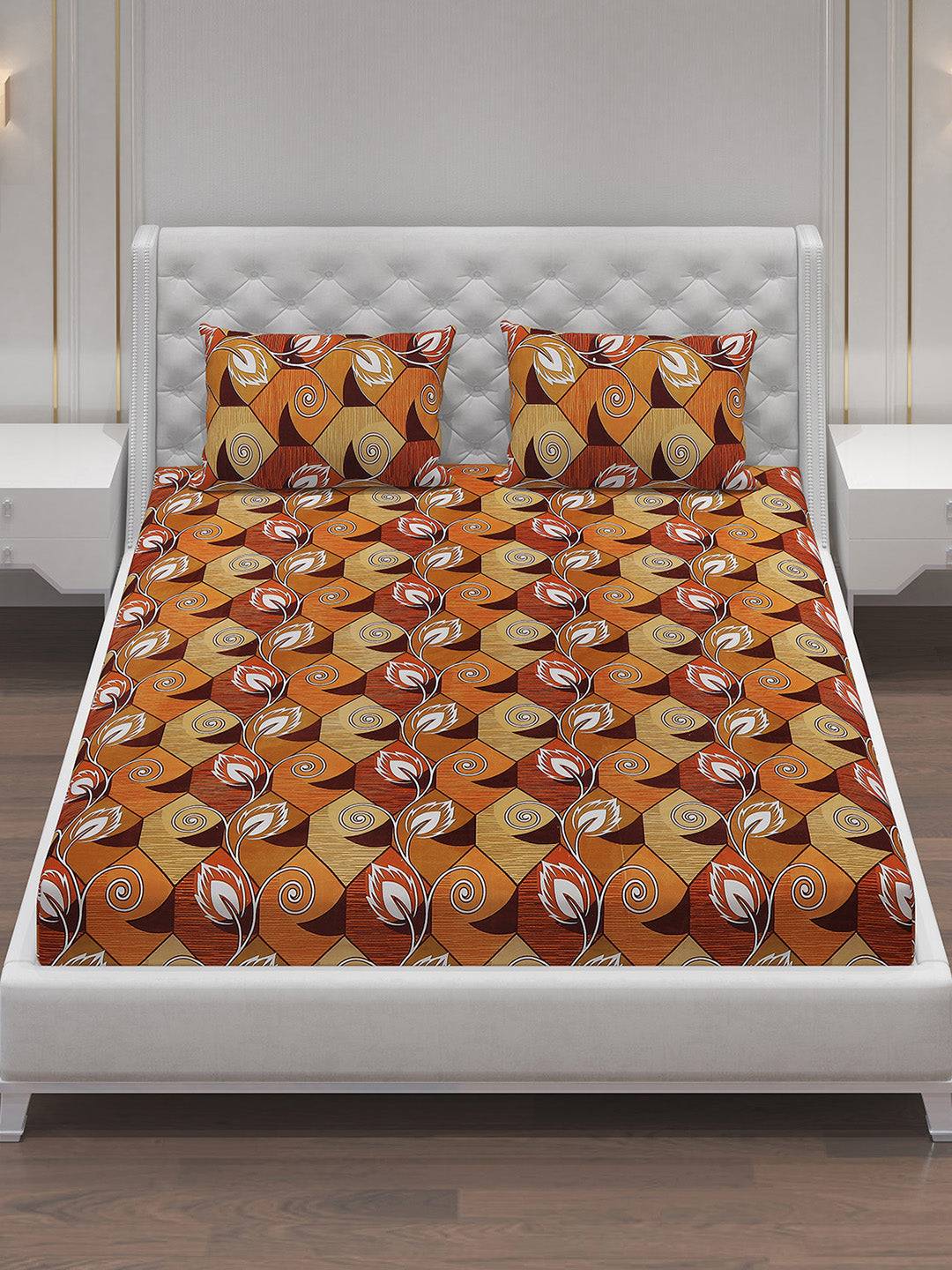 MOCA by Monte Carlo 120 GSM Microfibre Double Bedsheet (2 Pcs Set)