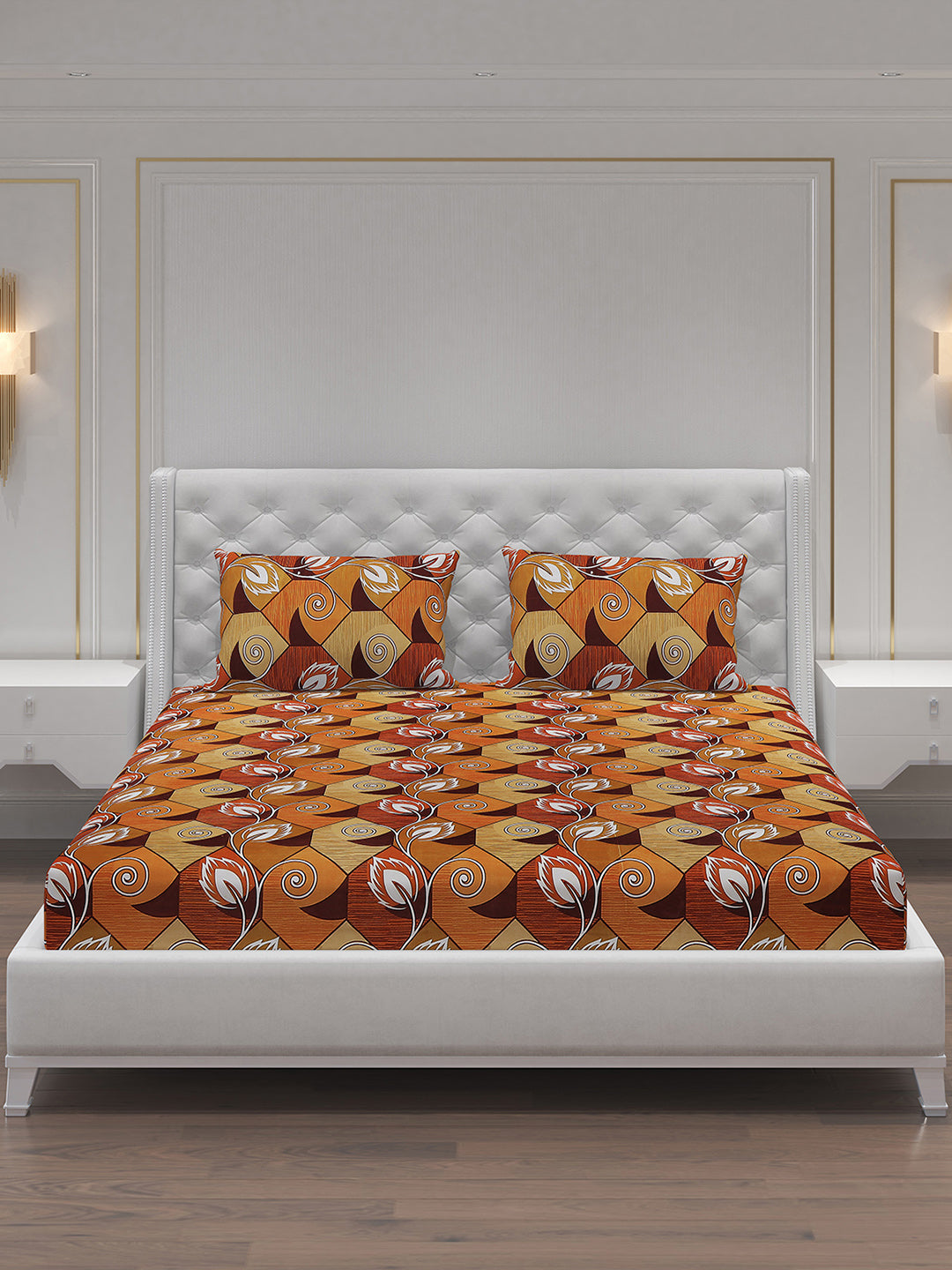 MOCA by Monte Carlo 120 GSM Microfibre Double Bedsheet (2 Pcs Set)