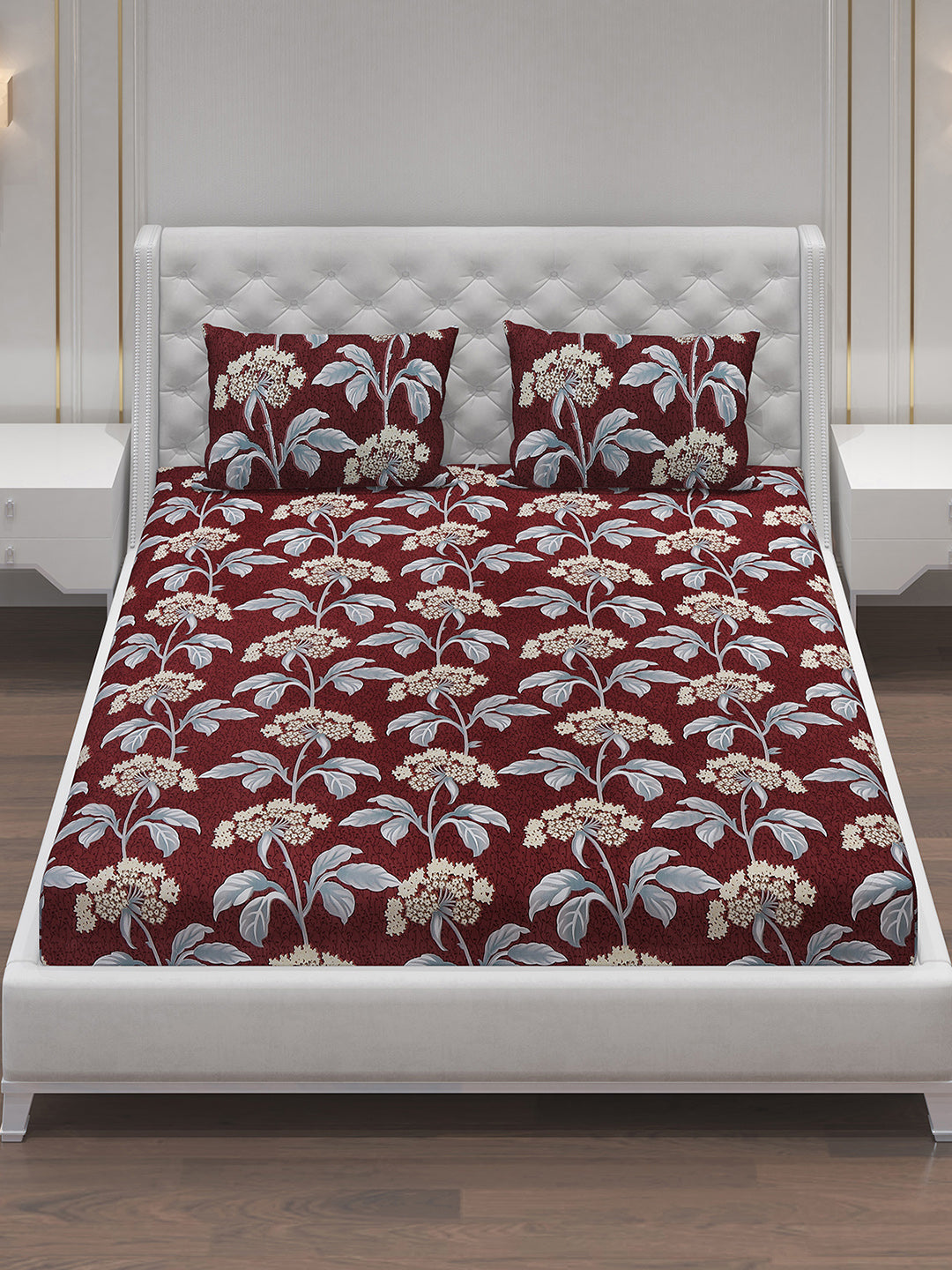 MOCA by Monte Carlo 120 GSM Microfibre Double Bedsheet (2 Pcs Set)