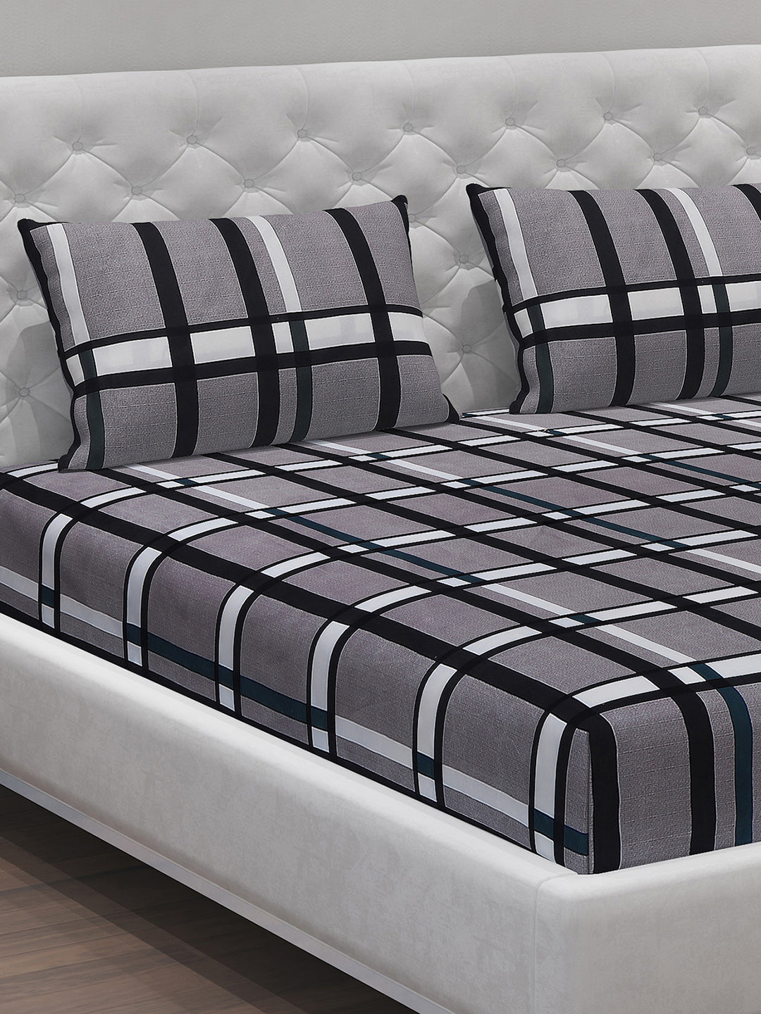 MOCA by Monte Carlo 120 GSM Microfibre Double Bedsheet (2 Pcs Set)