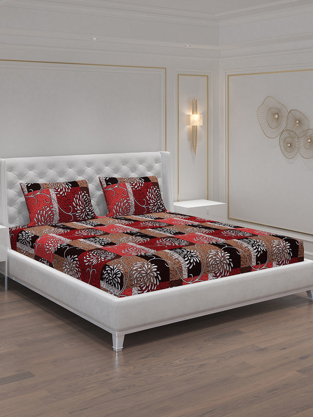 MOCA by Monte Carlo 120 GSM Microfibre Double Bedsheet (2 Pcs Set)