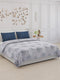 130 GSM Polyester Double Bed Bedsheet with 2 Pillow Covers