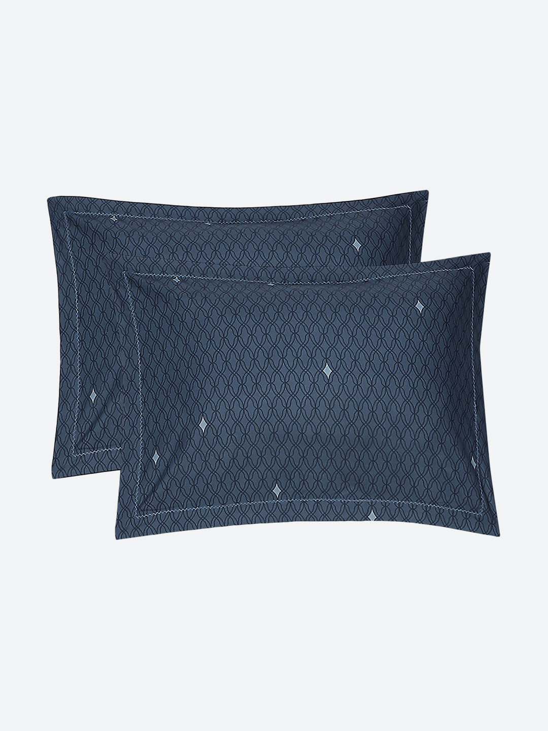 130 GSM Polyester Double Bed Bedsheet with 2 Pillow Covers