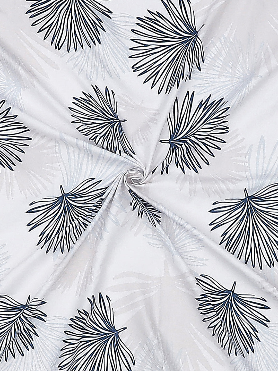 130 GSM Polyester Double Bed Bedsheet with 2 Pillow Covers