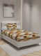 144TC Pure Cotton Single Bedsheet with 1 Pillow Covers
