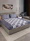 140TC Pure Cotton Queen Bedsheet with 2 Pillow Covers