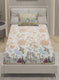 144TC Pure Cotton Single Bedsheet with 1 Pillow Covers