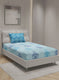 144TC Pure Cotton Single Bedsheet with 1 Pillow Covers